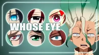 GUESS THE ANIME CHARACTER IN THE SCREENSHOT BY THEIR EYES