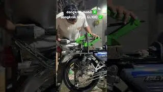 dongkrak begel gl100 #gl100 #riviewcb #modifikasicb #gl100modif