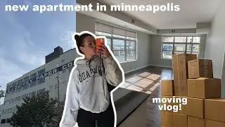 moving vlog | new apartment in minneapolis!