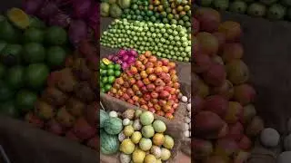 Fruit Market in Sri Lanka  🍍#shorts #travelshorts #srilanka #worldtravel #srilankatravel