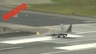 F-22 Taxi, Takeoff