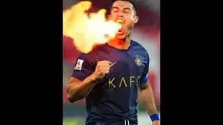 Fire from Ronaldo's Mouth?! 🔥 Real or CGI? 😱 #ronaldo #shorts