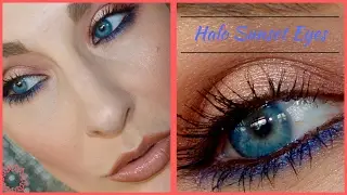 Halo Sunset Smokey Eye Makeup Tutorial