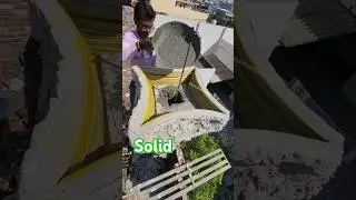 design column concrete casting work