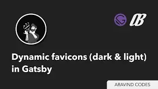 Aravind Codes - Dynamic favicons (dark/light) in Gatsby