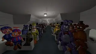 Gmod Fnaf | Fnaf On An Airplane (Remake)