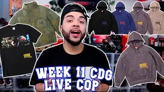 SUPREME WEEK 11 FW21 CDG LIVE COP SUCCESS Comme Des Garcons RESELL
