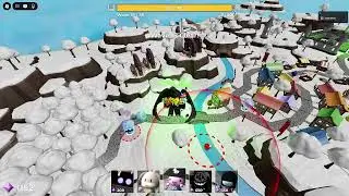 Roblox - Tower Heroes - Christmas event fail attempt