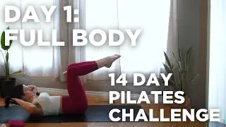 14 DAY PILATES CHALLENGE │DAY 1│30 MIN│FULL BODY│AT HOME PILATES │PILATES WITH TALESE