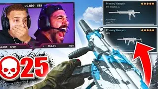 FaZe Swagg Gave Me The Best MP5 Class And Dropped 25 Kills!