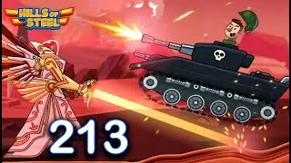 Hills of Steel : The Tank Valkyrie Destroyed New Boss - All Bosses VS Tank Valkyrie Part-213