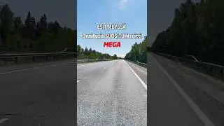 ⭐ Meid&auml;n suosituin reitti on MEGA M8 Helsingist&auml; Rauman ja Vaasan kautta Ouluun