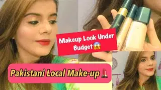 Get ready with me- Drugstore/ Local Makeup and Pakistani Brands edition 💄😋