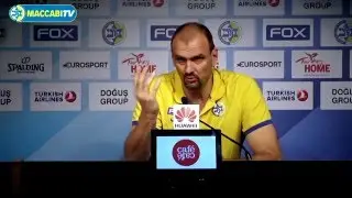 Pre-game: Zan Tabak, Maccabi - Nizhny