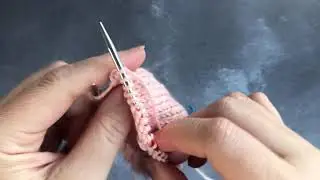 Knit School Sock Challenge, Day 3: Heel Turn on Short Circular Needles
