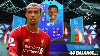 FIFA 22 POTM ОБЗОР ИГРОКА ДЖОЭЛА МАТИПА | ОБЗОР МАТИПА 86 С БАЛАНСОМ 44!?!