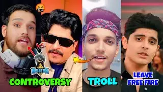 Shocking - Total Gaming Leaving Free Fire🥺| Raistar, Gyan Gaming Reply To Binzaid 🤬| PN Harsh Troll❓