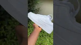 ORIGINAL NIKE AIR FORCE 1 07 TRIPLE WHITE UNBOXING VIDEO #nike #classifyluxury #nikeairforce1