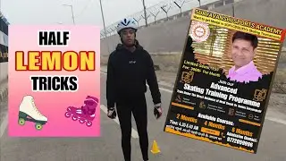 How to Half Lemon 🍋| Learnig Made Easy! Inline Freestyle Slalom Skating| Trick Clip |#yt #youtube