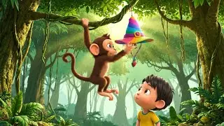 Where Did Baby Monkey&rsquo;s Magic Hat Go? | Nursery Rhymes for Kids & Baby Songs