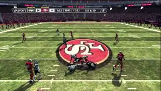 Madden 12-Online ranked gameplay w/commentary[HD]Jets Vs 49ers