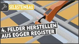 egger Register verbinden, kürzen & stopfen