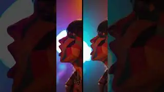 Neon dreams and rock 'n' roll screams! 🤘