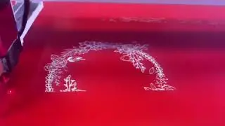 Aeon laser --This time will be different,cause its red.#Aeon Mira #laser engraving
