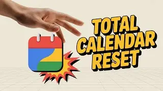 Как удалить все события в Google Календаре