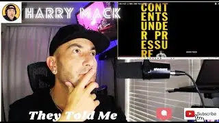 Harry Mack - They Told Me (from Contents Under Pressure) - Reaction/Follow Up - The Struggle...