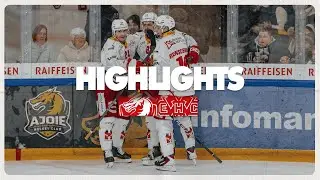 HC Ajoie vs  EHC Biel Bienne 1:2 - Game Highlights