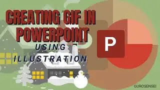 HOW TO MAKE GIF IN POWERPOINT | WINTER EFFECT #powerpoint #powerpointart #ppt #gif #animation