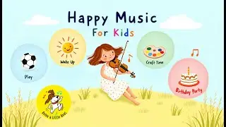 Happy Playtime Music for Babies, Toddlers & Kids | 1 Hour for Preschool, Classroom, Kindergartens