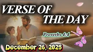 VERSE OF THE DAY DECEMBER 26, 2025
