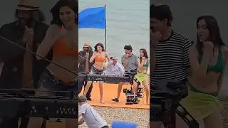 Elnaaz Norouzi Shooting for &ldquo;Masti 4&rdquo; movie in Eastbourne📍|Vivek, Riteish|The Unseen Shorts 2.0#bts
