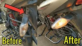 || How To Repair Bike Indicator At Home ||