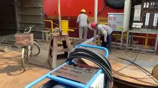 water blasting machine  to remove ship rust and seashell in very fast speed.alice +8613414154313