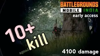 battleground mobile india  | 4100 damage | 10+ kill | bgmi | by Mahashay