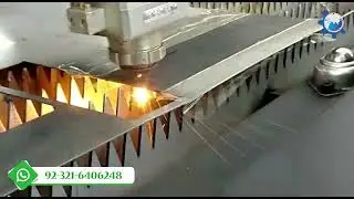 Fiber Laser Cutting / Maximum Accuracy & Speed Test