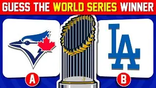 Guess the MLB World Series Winner!