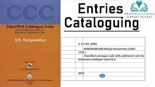 THREE AUTHOR AND TWO EDITER ENTRY# CCC MAIN ENTRY