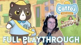 Catto&rsquo;s Post Office is Too Wholesome 😭❤️ (Full Playthrough & 100% Achievements)
