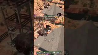 ABSOLUTELY MASSIVE 'invasion' zombie bear horde on day 6!  | 7 Days to Die | Undead Country mod