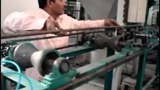 DIABOLA TYPE AIRLESS BLASTING MACHINE FOR ROD CLEANING