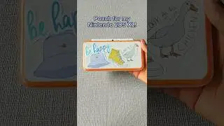 A pouch for the Nintendo 2DS XL!