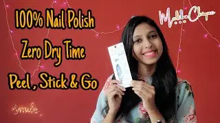 Nail Polish Strips by Malibu Chique (Application + Review) | Nicole Diary Stamping Nailart