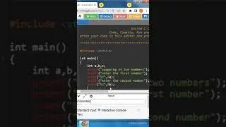 #c🔥#swapping of two numbers ?✨🌺 🌻🌹#shorts#code #program #clanguage #cbasics