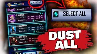 NEW DUST ALL FEATURE IN WWE SUPERCARD - HOW TO ACTIVATE DUST ALL FEATURE - WWE SUPERCARD S7