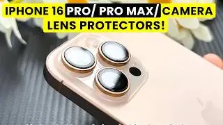 Top 5 Best iPhone 16 Pro/16 Pro Max Camera Lens Protectors!🔥🔥✅ PART 2