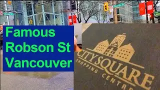 City Square Shopping Centre Walk, Robson Granville Walk Vancouver Canada